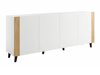 Dressoir Charlotte 183 (Wit + Craft eiken)