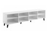Woonkamerset Charlotte 185 (Zwart + Craft eiken)