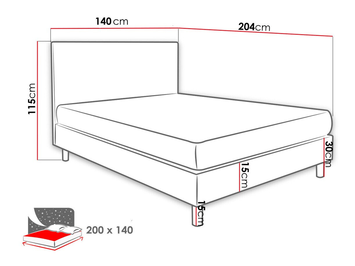 Bed Logan 100 (Solo 255)