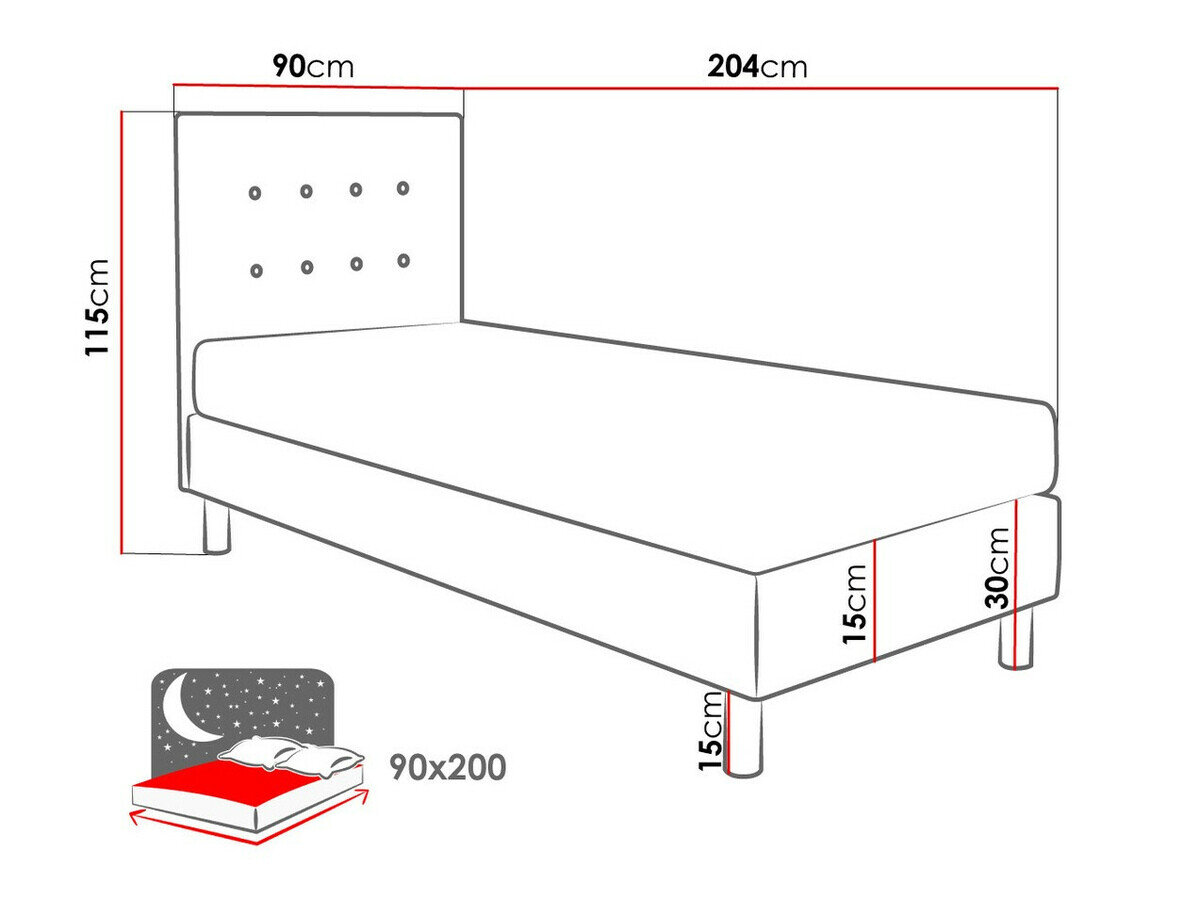 Bed Logan 100 (Solo 267)