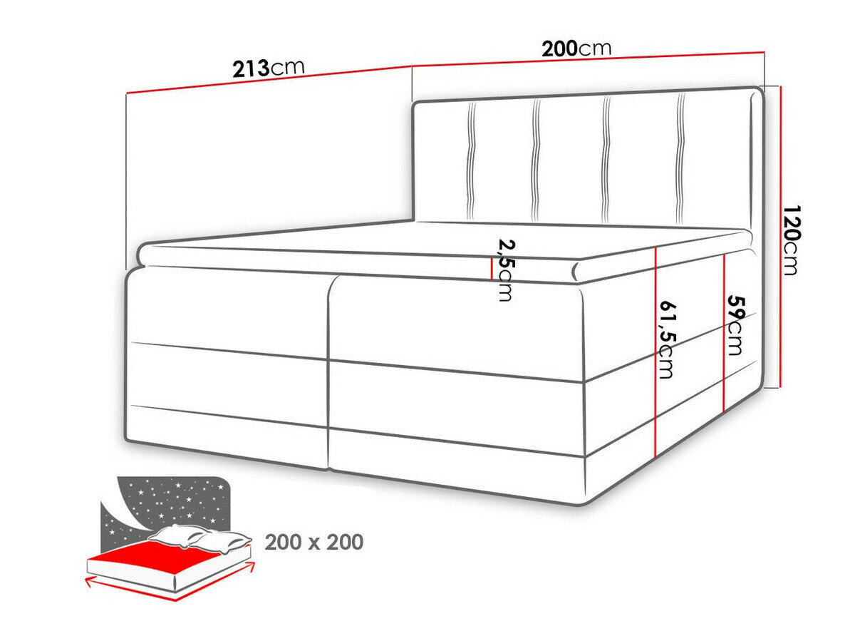 Boxspring Villa (Kameleon 15 + Kameleon 63)