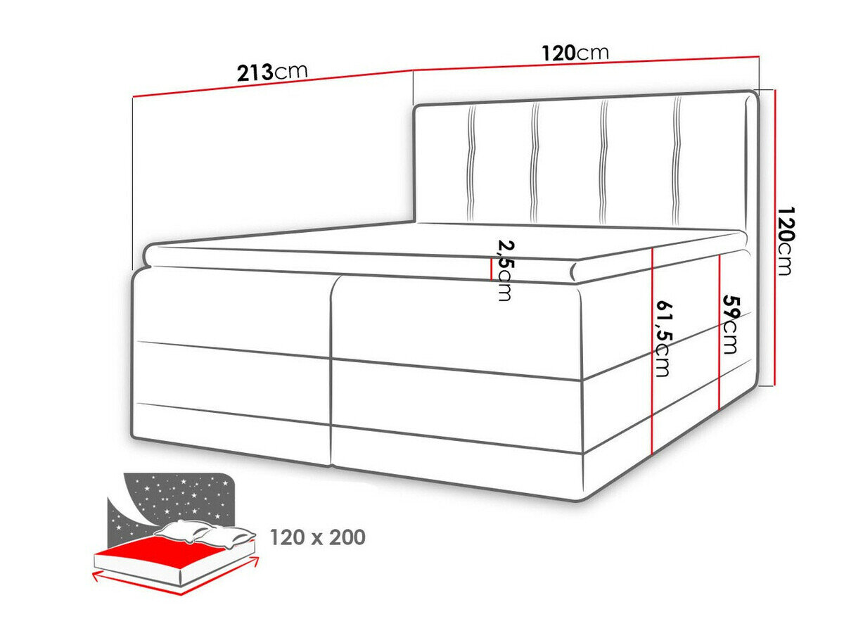 Boxspring Villa (Kameleon 92 + Kameleon 84)