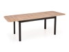 Table Houston 1367 (Noir + Chêne Artisan)