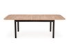 Table Houston 1367 (Noir + Chêne Artisan)