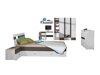 Chambre enfant complète Omaha D144 (Marron + Pin blanchi)
