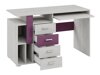 Chambre enfant complète Omaha D144 (Marron + Pin blanchi)