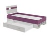Chambre enfant complète Omaha D144 (Marron + Pin blanchi)