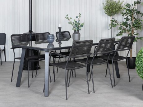 Komplet mize in stolov Dallas 2934