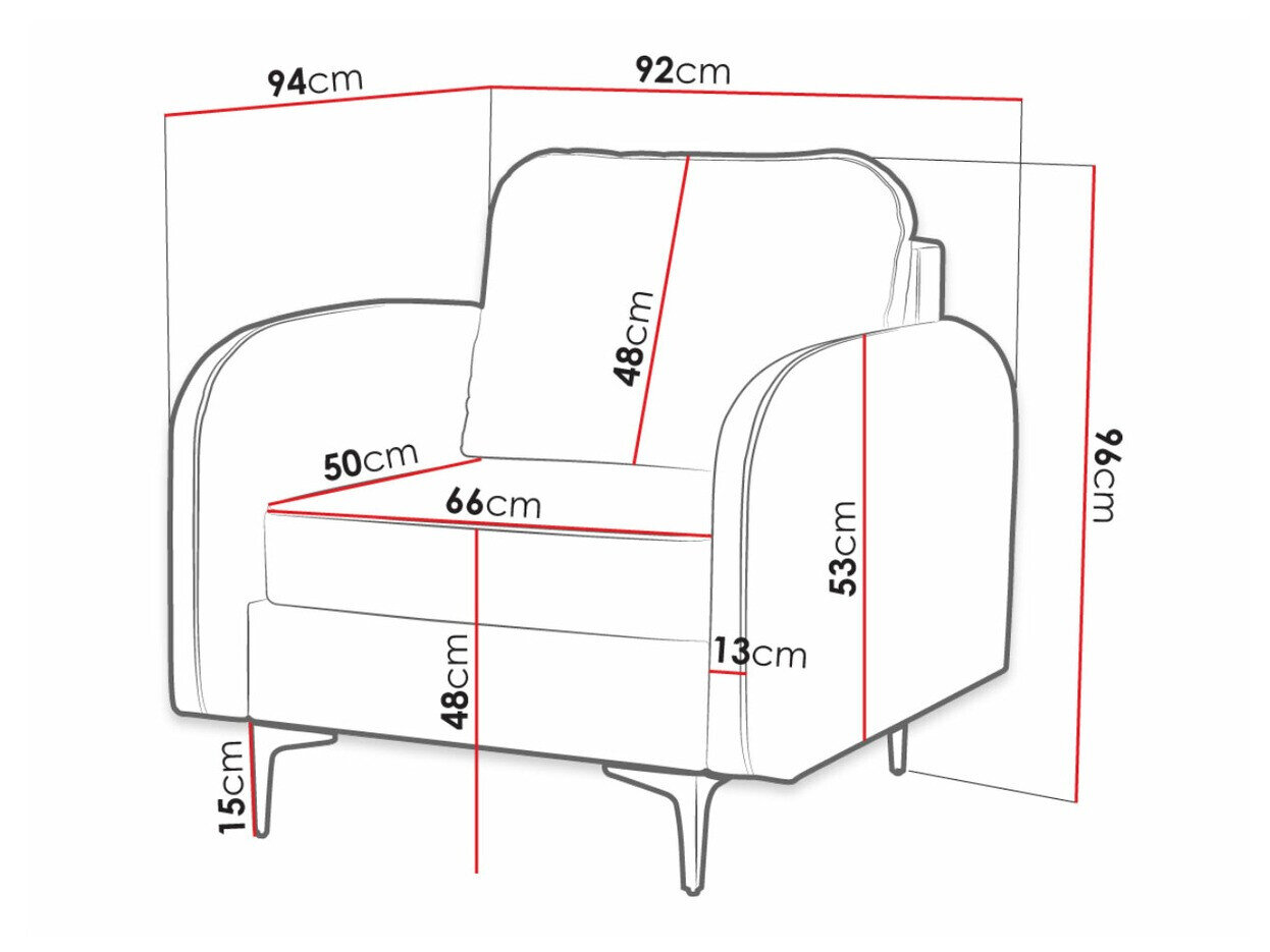 Fauteuil Torlua 100 (Manila 33)