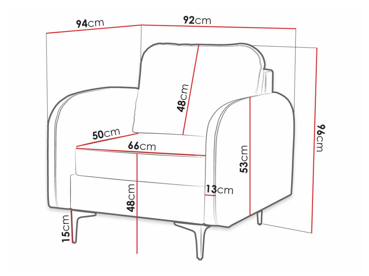 Lænestol Torlua 100 (Manila 16)