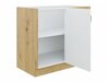 Modulaire kast met deuren Retro Grey 100