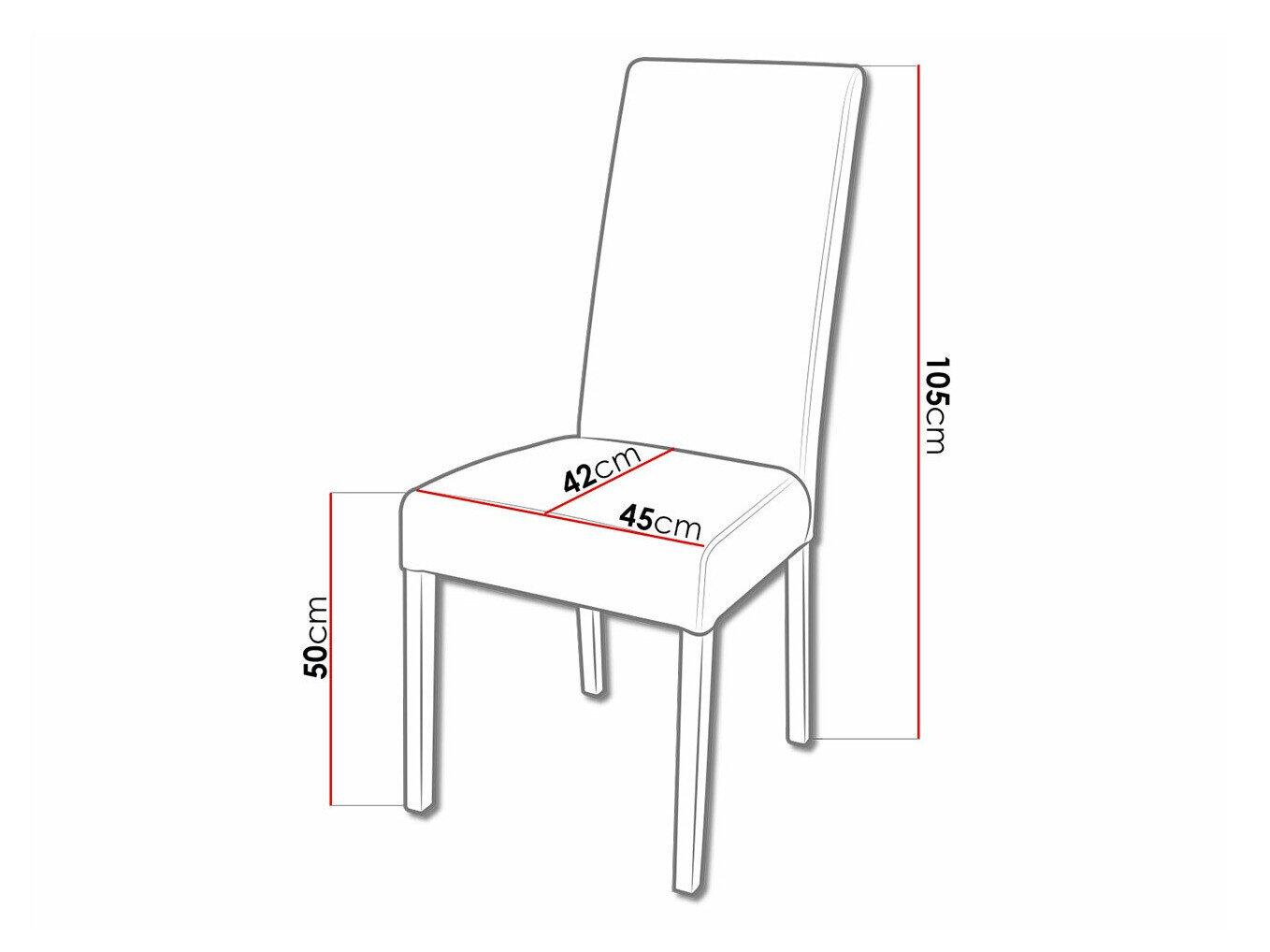 Stol Sparks 184 (Hvid)