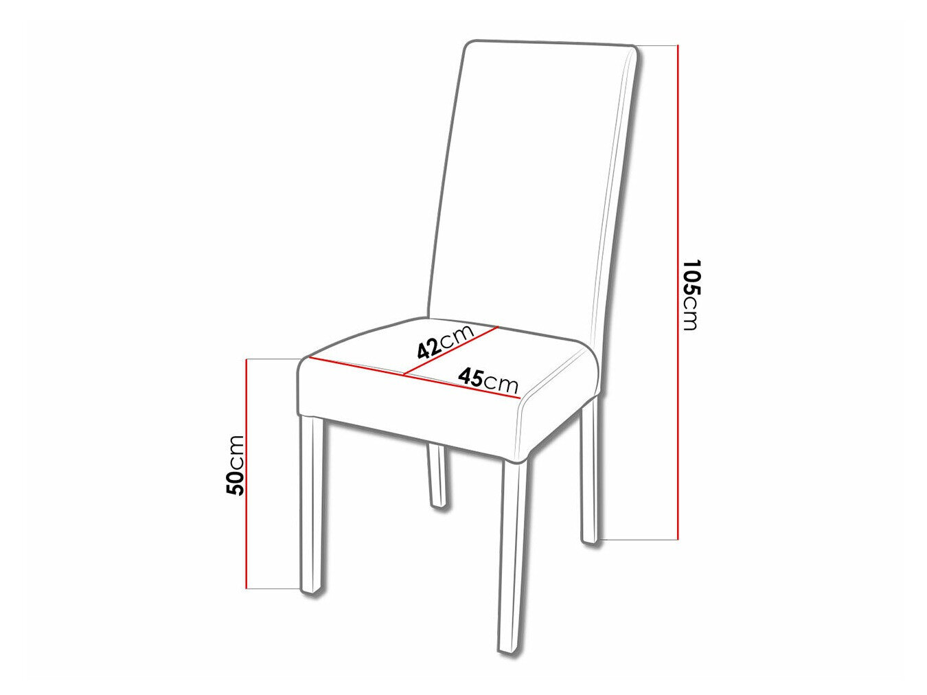 Stol Sparks 184 (Hvid)