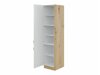 Modular cabinet with doors Retro White 104