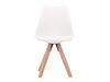 Stoel Dallas 3478 (Wit + Licht hout)