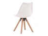 Stoel Dallas 3478 (Wit + Licht hout)