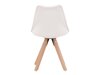 Stoel Dallas 3478 (Wit + Licht hout)