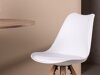Stoel Dallas 3478 (Wit + Licht hout)