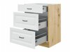 Modulaire kast met lades Retro White 108