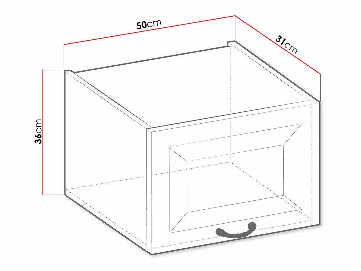 Modulaire wandkast Retro Grey 134