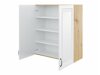 Modularna stenska omarica Retro White 140