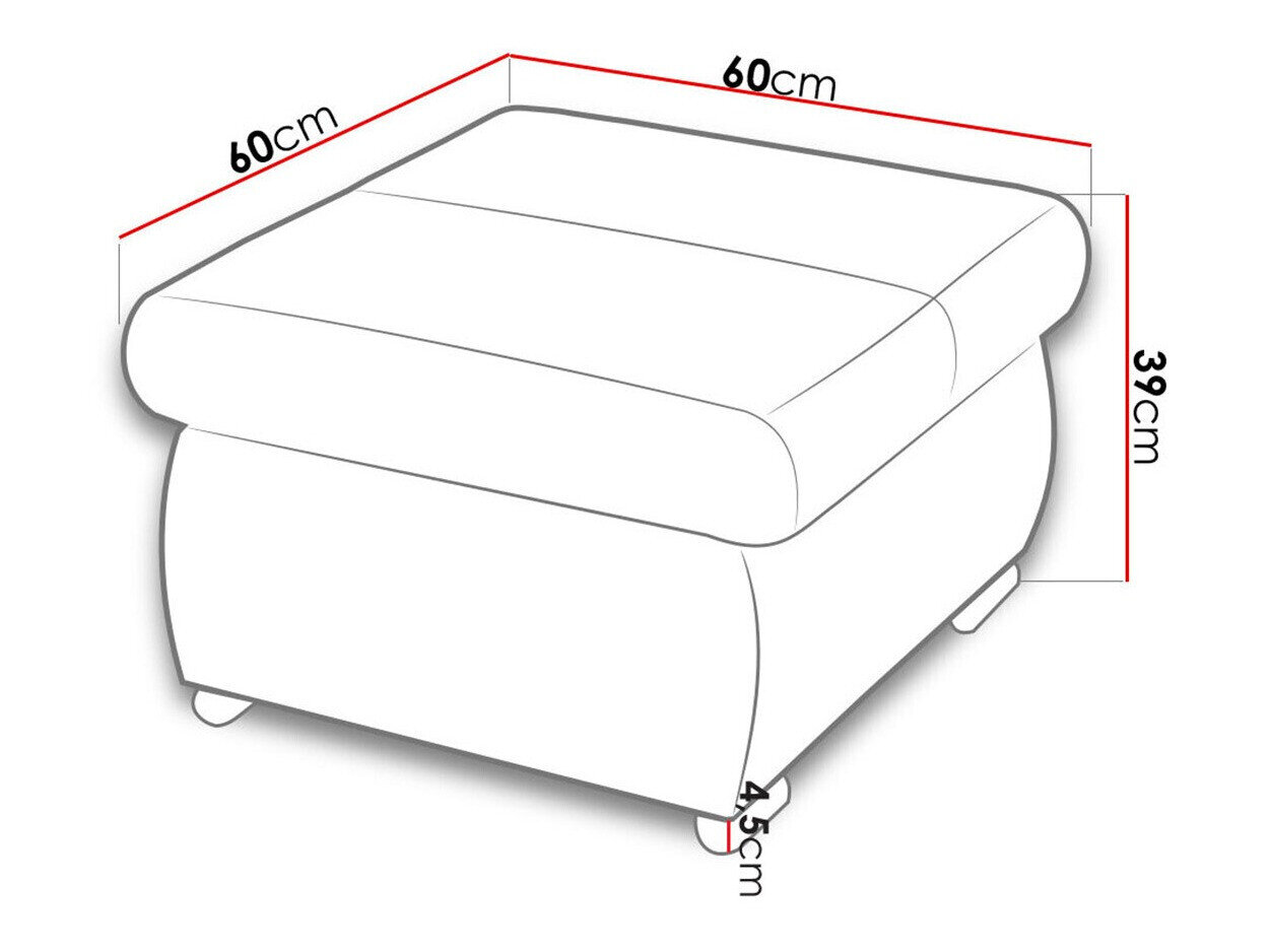 Puf Comfivo 122 (Uttario Velvet 2959)