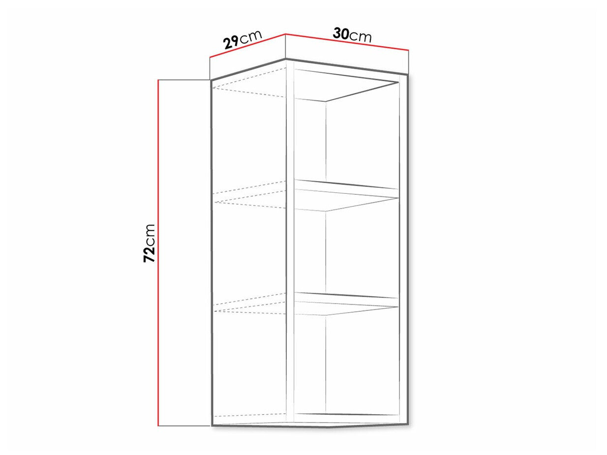Wandplank Retro White 142