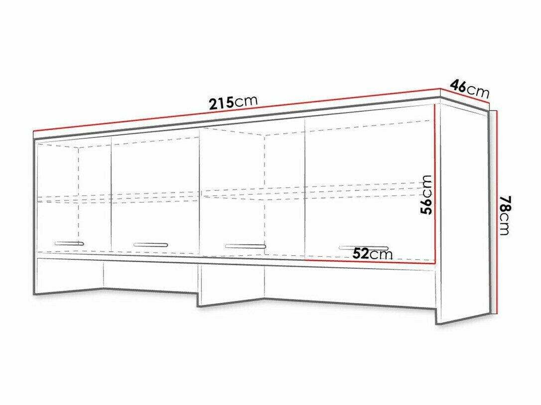 Skænk Concept Pro Lenart Levfere 113 (Hvid)