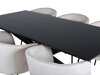 Set de mese Dallas 2691 (Crem + Negru)
