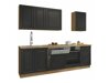 Cuisine complète modulaire Retro Grey 150