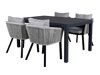 Tafel en stoelen set Dallas 3604