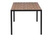 Outdoor tafel Dallas 3890 (Zwart + Bruin)