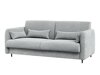Muurbed Concept Lenart VII (Glanzend wit + Grijs)