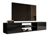 TV-meubel Imago II (Zwart + Glanzend zwart)