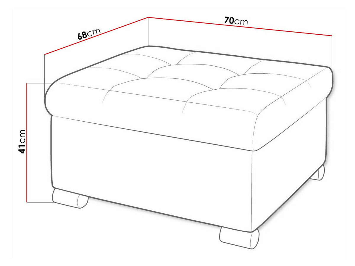 Puf Comfivo Gemma (Uttario Velvet 2973)