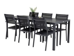 Set stola i stolica Dallas 4806 (Crna)