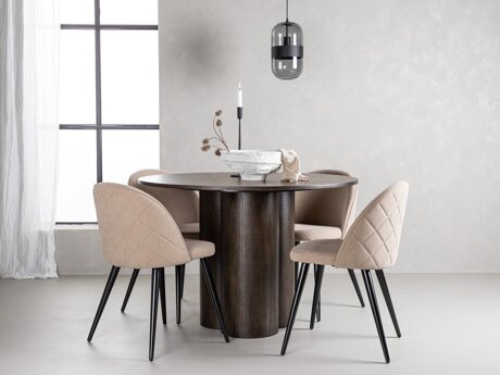 Conjunto de mesas y sillas para comedor Dallas 3752