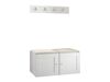 Komplet za predsobo Hartford 376 (Bela)