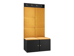 Conjunto para recibidor Hartford 383 (Negro)