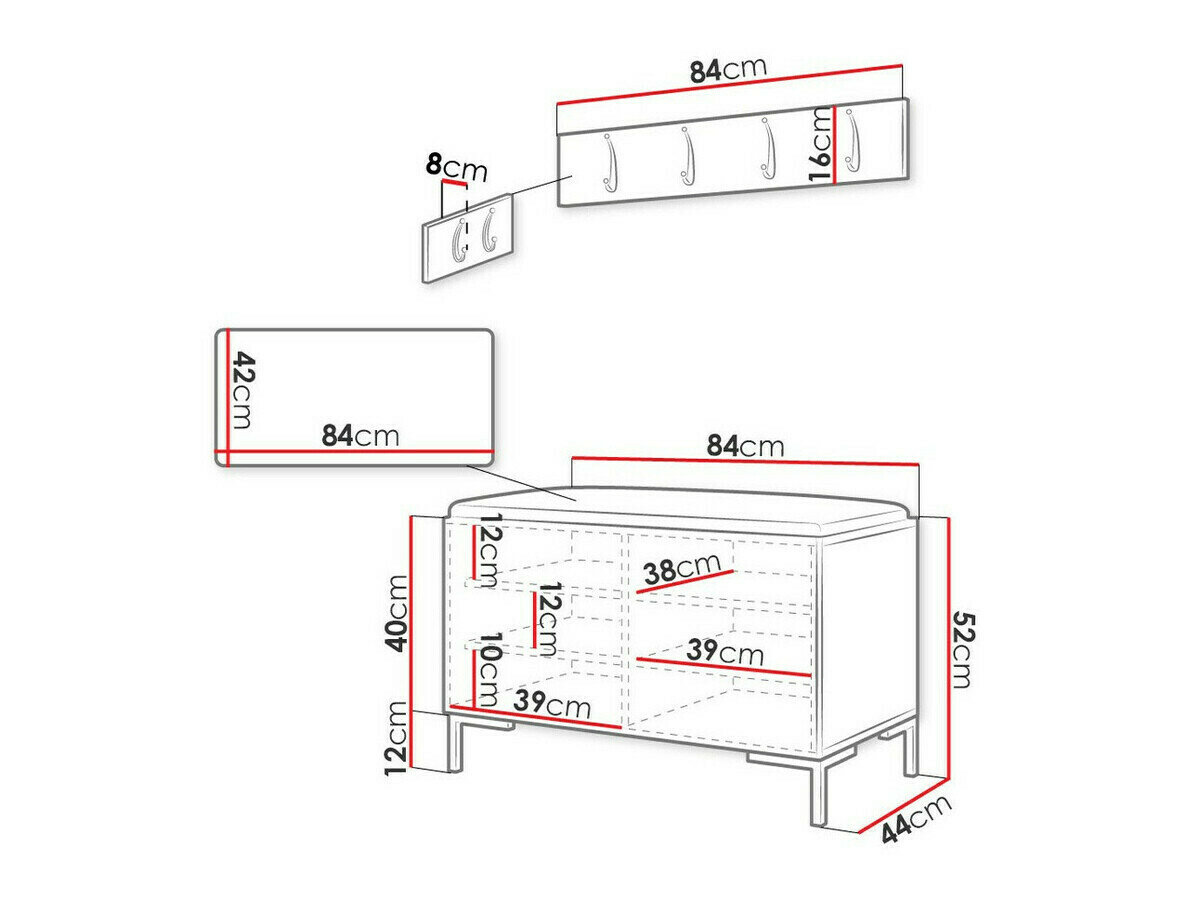 Entrésæt Nomal VIII (Sort)