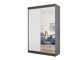 Kledingkast Dover 111 (Grafiet + Wit)