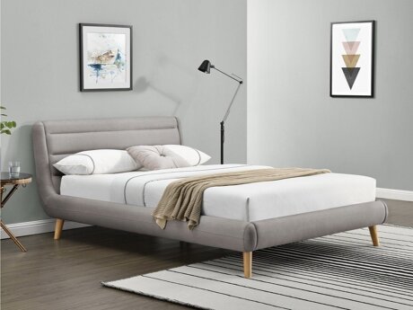 Bed Houston 588 (Lichtgrijs)