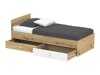 Bed Almira 113 (Artisan eiken + Wit)