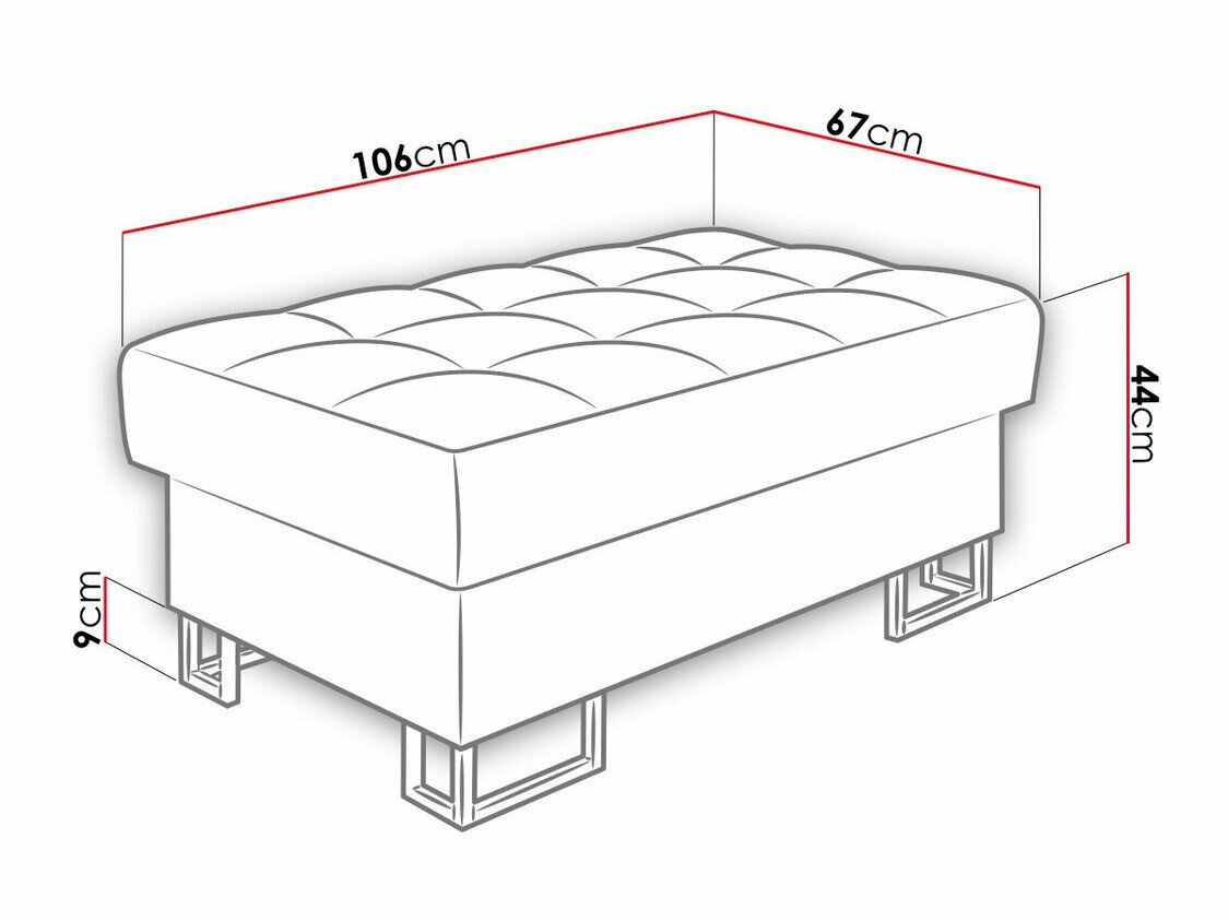 Polstret bænk Comfivo Anima (Fresh 11)