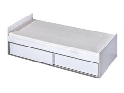 Bed Lorlare 114 (Wit + Grijs)