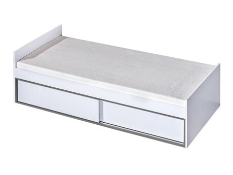 Bed Lorlare 114 (Wit + Grijs)