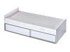 Bed Lorlare 114 (Wit + Grijs)
