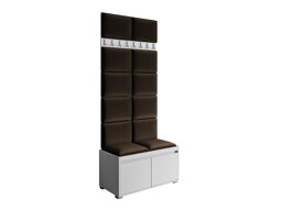 Conjunto para recibidor Comfivo Pinus IV (Blanco + Manila 04)