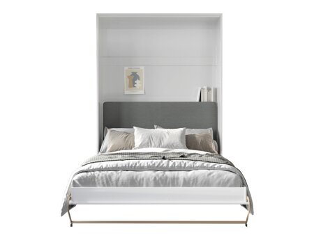 Cama plegable Concept Pro Lenart VI (Blanco + Grafito)