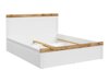 Bed Sonsoru 115 (Wit + Glanzend wit + Wotan eik)